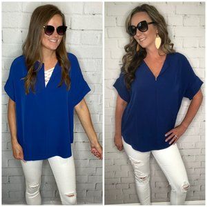 Classically Navy Top NWOT.  Never worn.